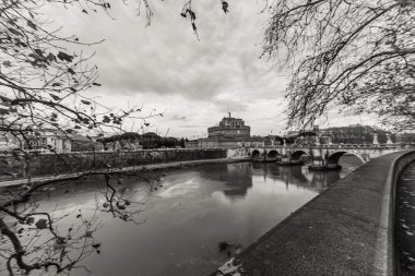 Roma'da Tiber görünümünü