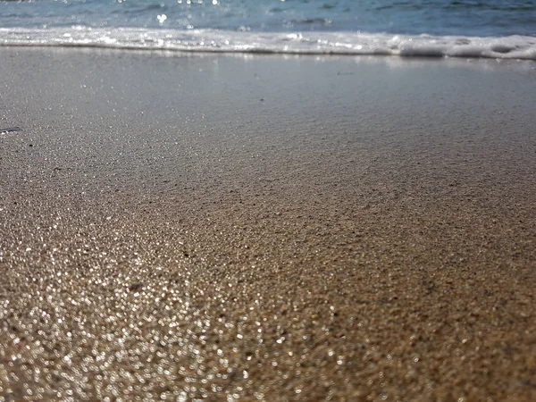 Les vagues de la mer. Grande côte — Photo