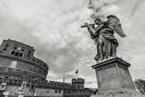 Widok na Tyber w Rzymie — Zdjęcie stockowe