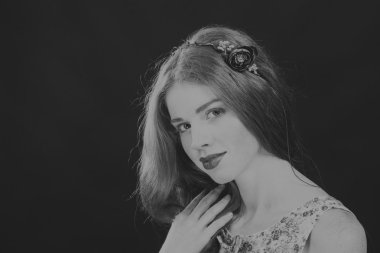 Kızın yüz yakın çekim