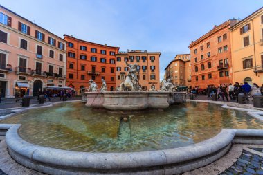 Roma manzara. Roma'nın güzel sokaklar