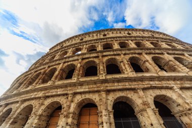 görkemli Coliseum. Roma manzara. 
