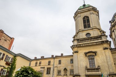 Lviv 'in güzel sokakları ve evleri