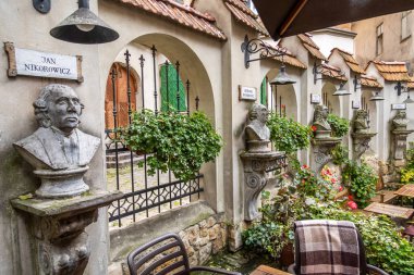 Lviv 'in güzel sokakları ve evleri