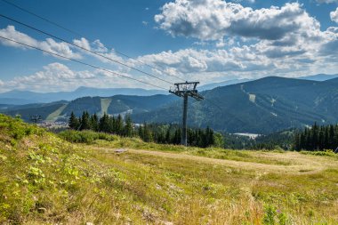 Dağların muhteşem manzarası