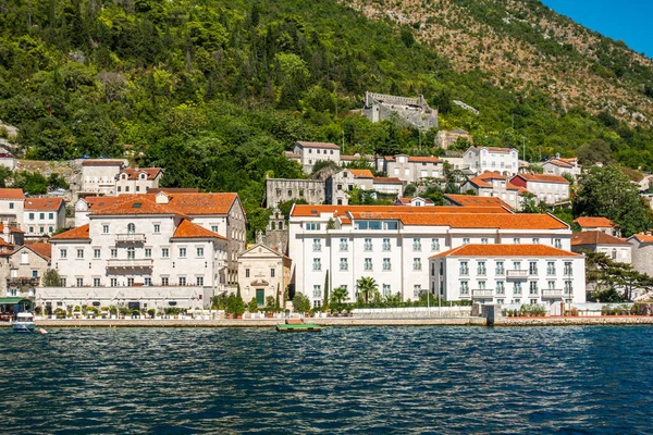 Gyönyörű Mediterrán Háttér Montenegróban — Stock Fotó