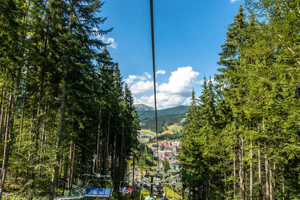 Schöne Landschaft Eines Gebirgsortes Sommer — Stockfoto