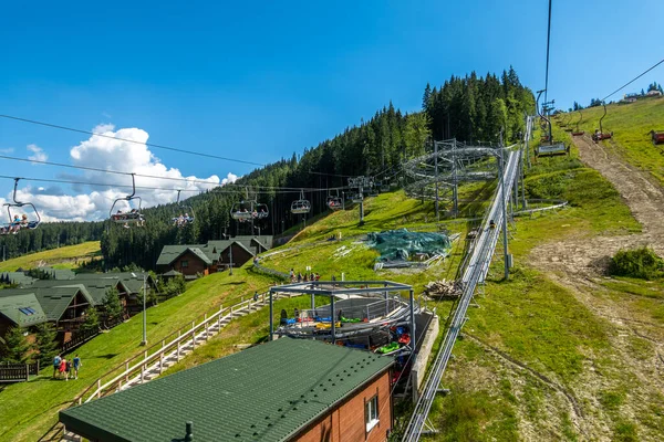 Vacker Natur Fjällort Sommaren — Stockfoto