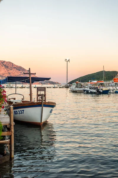 Hermoso Fondo Mediterráneo Montenegro — Foto de Stock