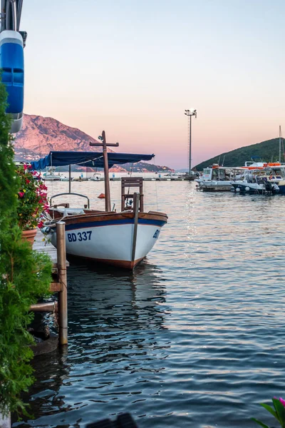 Vacker Medelhavsbakgrund Montenegro — Stockfoto