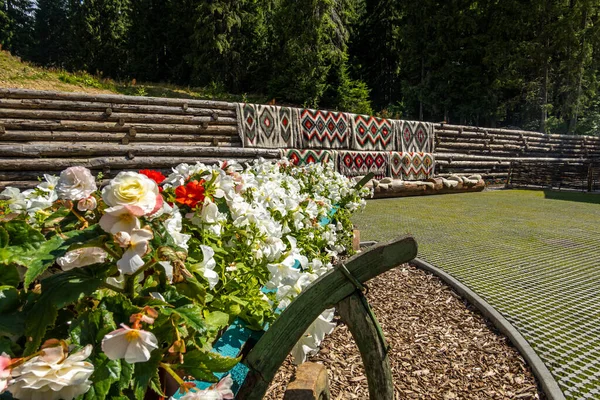 Häuser Der Alten Völker Der Karpaten — Stockfoto