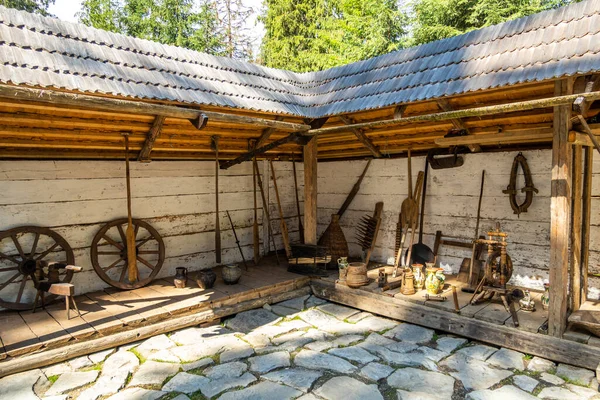 Interior Houses Peoples Carpathians — Stock Photo, Image