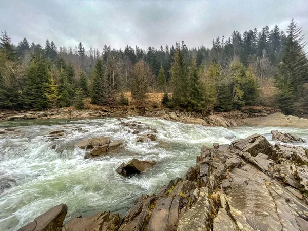 Prachtig Landschap Aan Rivier Mountian — Stockfoto