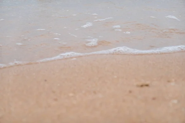 Prachtig Strand Een Badplaats — Stockfoto