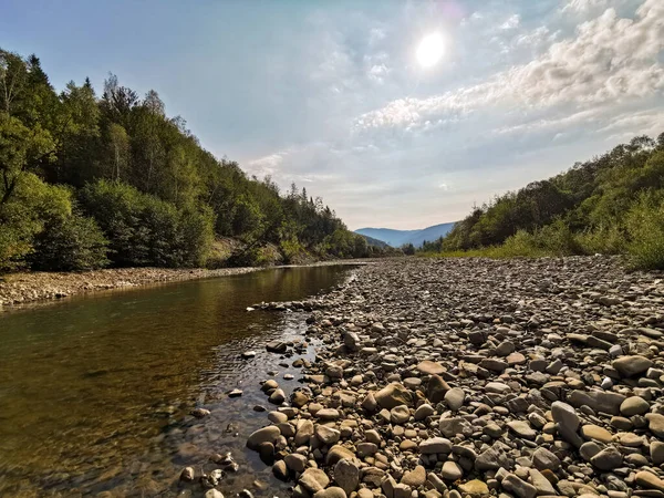 Schöne Berglandschaft Hintergrund — Stockfoto