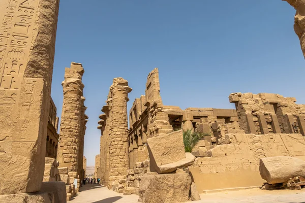 Monuments Anciens Egypte Temple Karnak — Photo