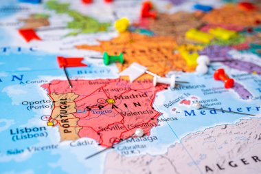 Avrupa 'nın yüksek detaylı siyasi haritası