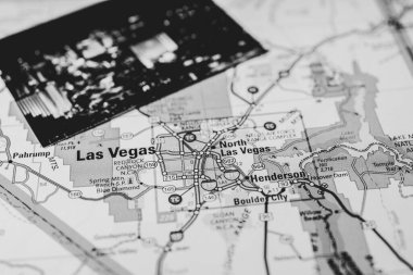 Las Vegas ABD seyahat haritası geçmişi