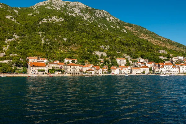 Belle Vue Sur Ville Montenegro Mer — Photo