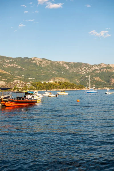 Όμορφες Θαλάσσιες Πόλεις Του Μαυροβουνίου — Φωτογραφία Αρχείου