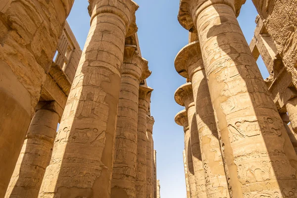 Antike Denkmäler Ägypten Karnak Tempel — Stockfoto