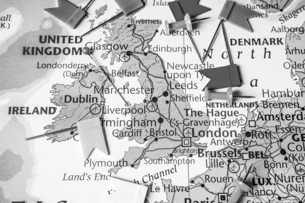 United Kingdome Map — Stock Photo, Image