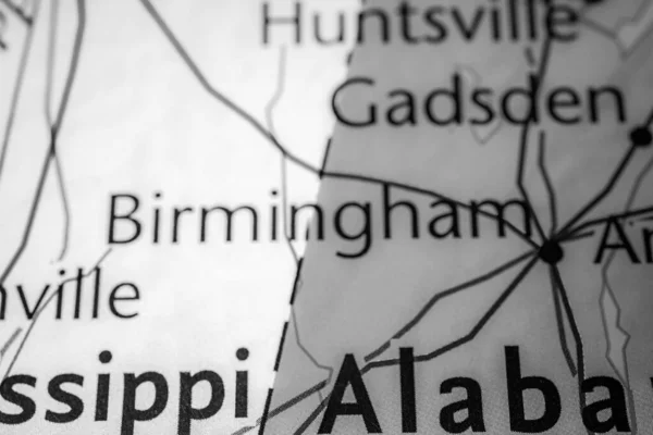 Алабама Карті Сша — стокове фото