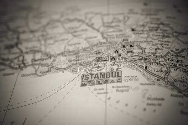 Стамбул Карті Європи — стокове фото