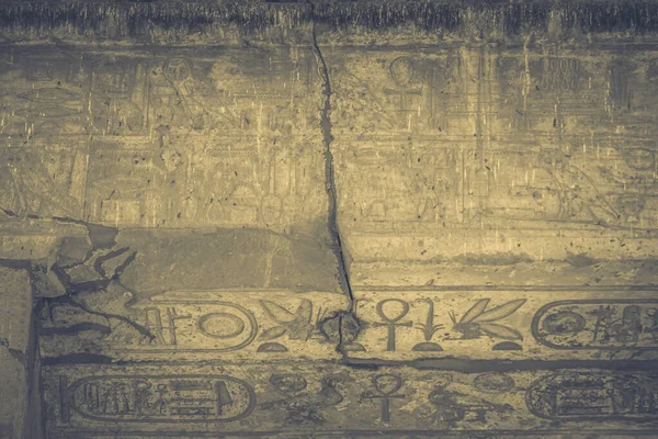 Monumentos Antigos Egito Templo Karnak — Fotografia de Stock