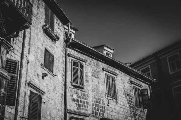 Beautiful Streets Montenegro Urban Background — Stock Photo, Image