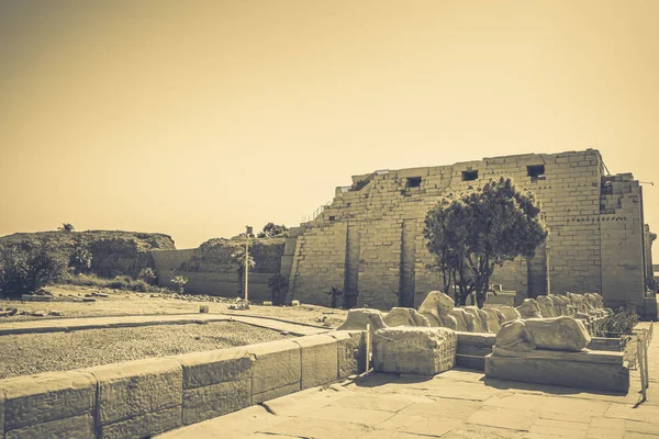 Ancient Monuments Egypt Karnak Temple — Stock Photo, Image