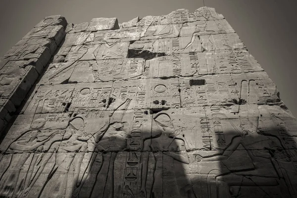 Oude Monumenten Van Egypte Karnak Tempel — Stockfoto