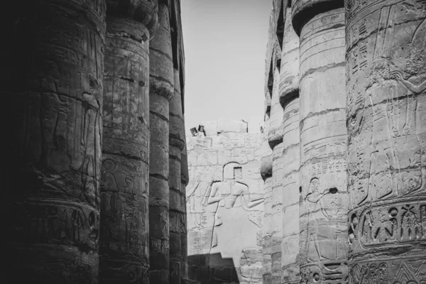 Ancient Monuments Egypt Karnak Temple — Stock Photo, Image