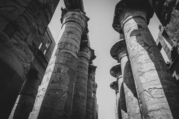 Monumenti Antichi Dell Egitto Tempio Karnak — Foto Stock