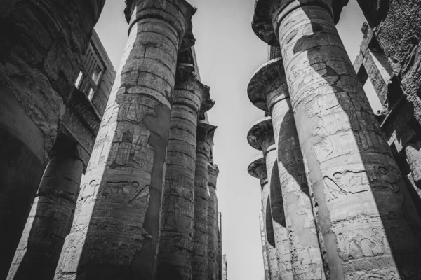 Oude Monumenten Van Egypte Karnak Tempel — Stockfoto