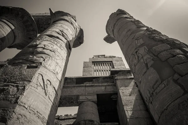 Antike Denkmäler Ägypten Karnak Tempel — Stockfoto