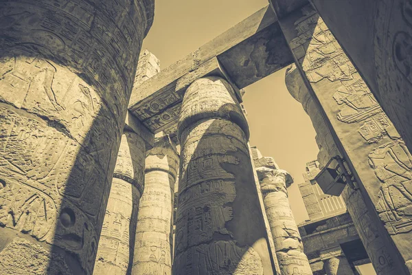 Ancient Monuments Egypt Karnak Temple — Stock Photo, Image