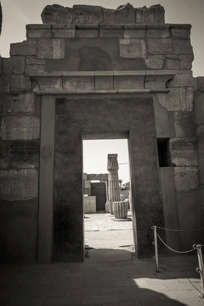 Mısır Antik Anıtları Karnak Tapınağı — Stok fotoğraf