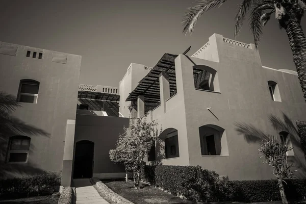 Architektura Arabském Stylu Krásné Domy — Stock fotografie