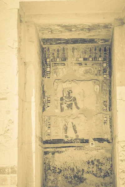 Alter Tempel Der Hatschepsut Ägypten — Stockfoto