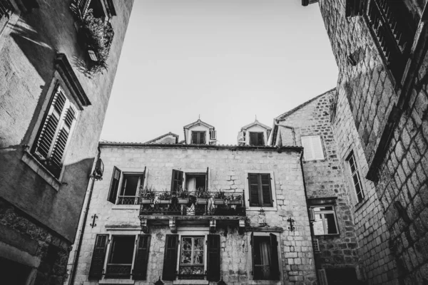 Beautiful Streets Montenegro Urban Background — Stock Photo, Image