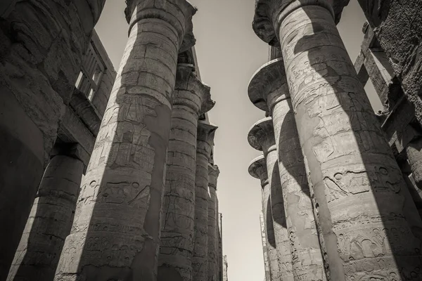 Mısır Antik Anıtları Karnak Tapınağı — Stok fotoğraf