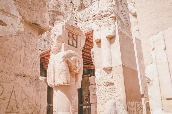 Templo Antigo Hatshepsut Egito — Fotografia de Stock