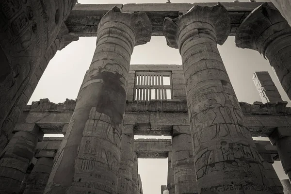 Ancient Monuments Egypt Karnak Temple — Stock Photo, Image