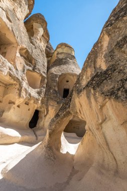 Kapadokya 'nın Kashin kasabası yakınlarında olağanüstü bir doğa.