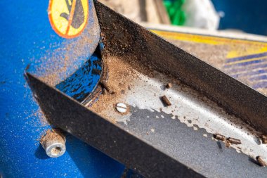 Pelet üretim süreci arkaplan dokusu