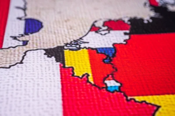 Bélgica Sobre Europa Mapa Fundo — Fotografia de Stock