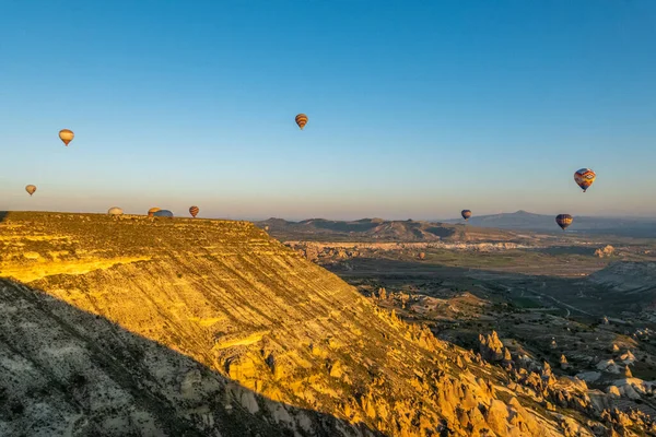 Big Tourist Attraction Cappadocia Hot Air Balloon Ride Cappadocia Known — Stock Photo, Image