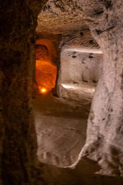 Jaskinie Kapadocji Niepowtarzalny Charakter — Zdjęcie stockowe