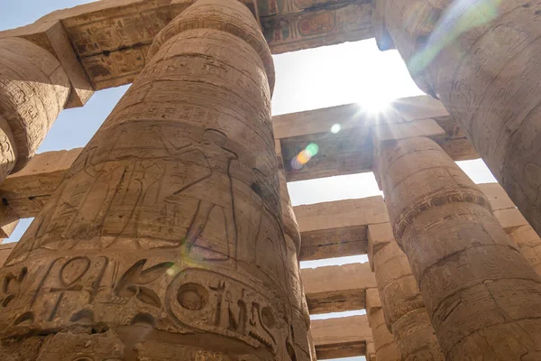 Ancient Monuments Egypt Karnak Temple — Stock Photo, Image